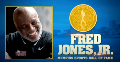 Fred Jones, Jr. Memphis Sports Hall of Fame Induction