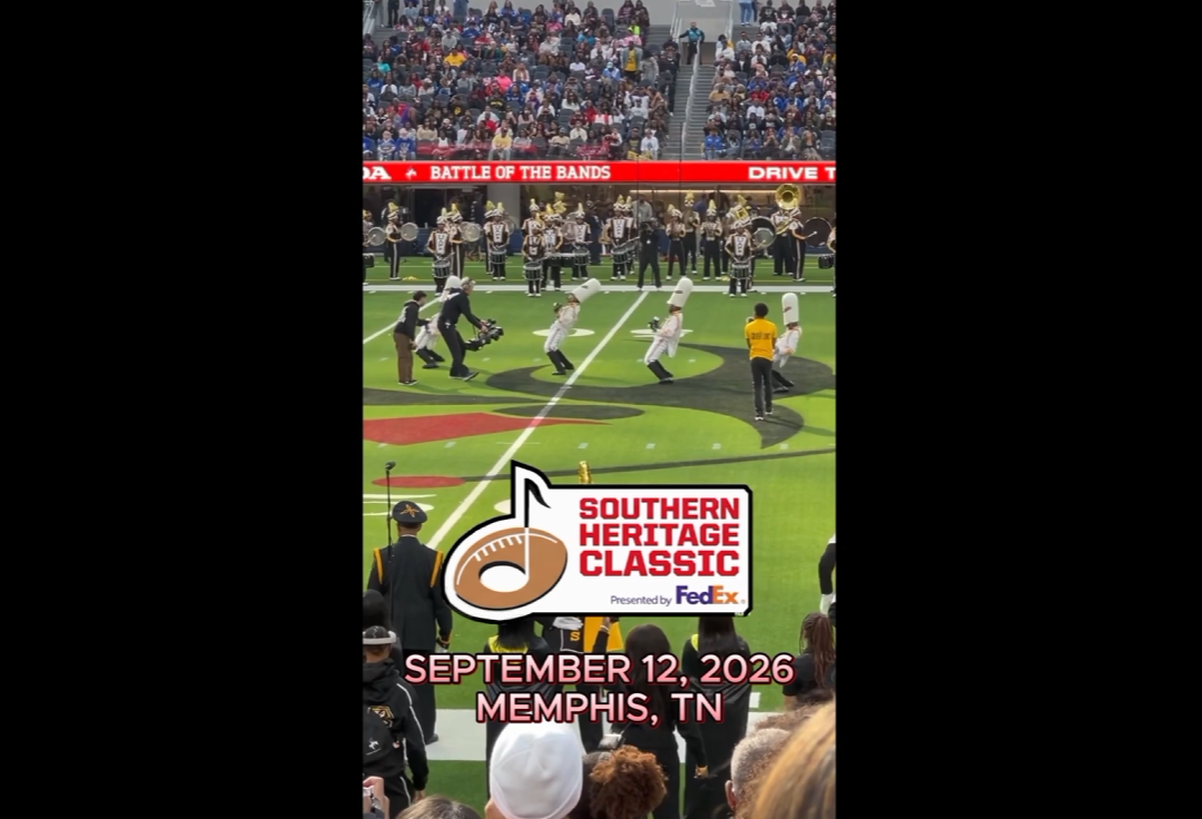 Don’t miss UAPB’s Marching Musical Machine of the Mid-South & Alcorn’s Sounds of Dyn-O-Mite 09.12.26